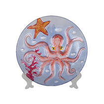 Декоративная тарелка Octopus с подставкой