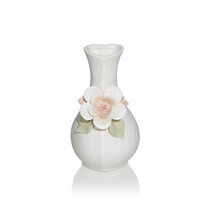Керамическая вазочка с цветком Eileen