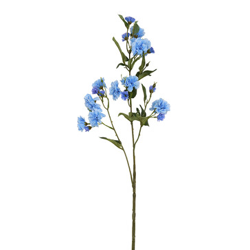 Искусственный цветок голубой