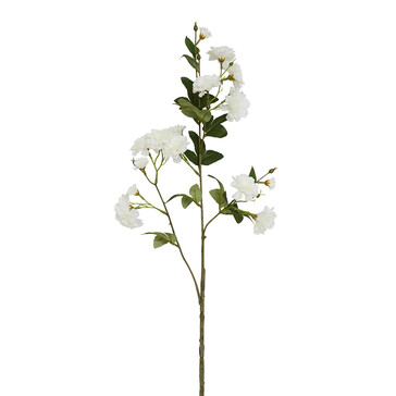 Искусственный цветок белый