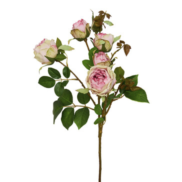 Ветка розы темно-розовой 54 см