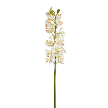 Орхидея белая 78 см