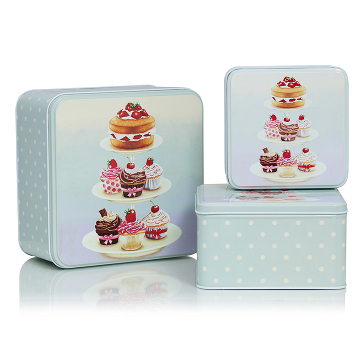Набор из 3-х коробок Sweet Cakes