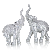 Набор декоративных слонов из 2-х шт. Hubert